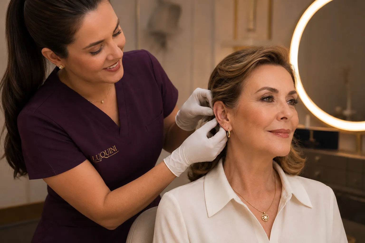 Estética auricular como especialidade que trata a orelha como área própria de cuidado, Luquini Clinic Rio de Janeiro